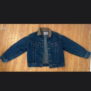 Vintage lee storm rider Jean jacket